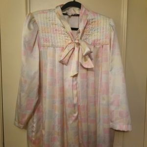 Vintage Christian Dior Robe Pastel Luxury Dream